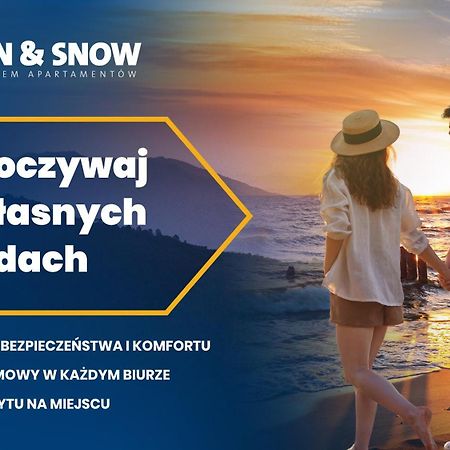 Apartamenty Sun & Snow Nadmorskie Tarasy Z Basenem Kołobrzeg Εξωτερικό φωτογραφία